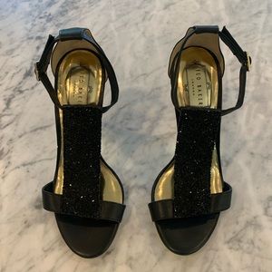 Ted Baker Black High Heels. Size 38